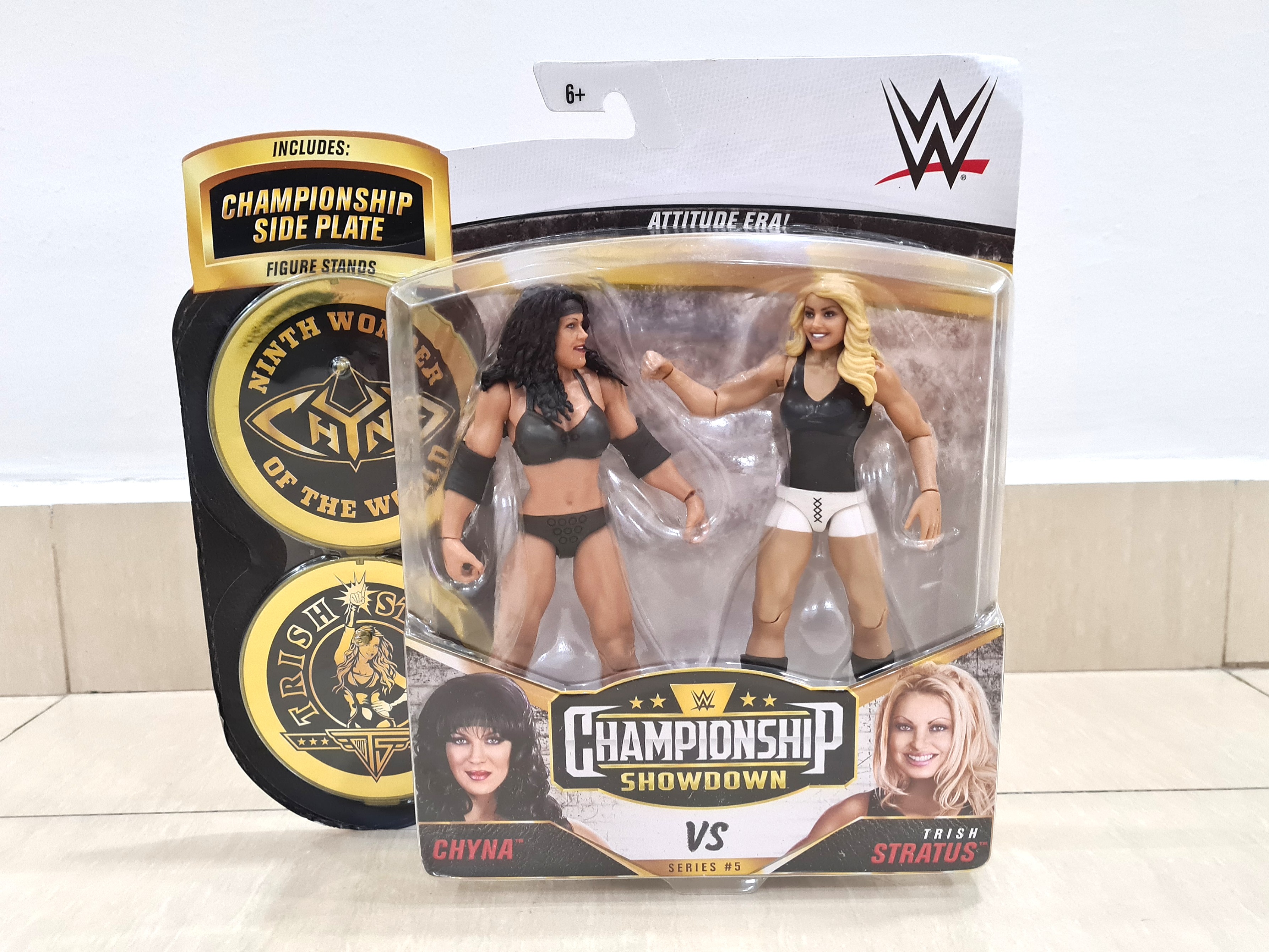 Reserved Wwe Championship Showdown Series 5 Chyna Trish Stratus Hobbies Toys Toys Games On Carousell