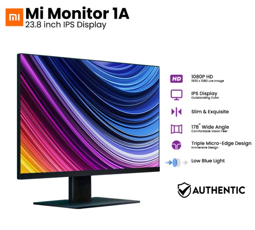 Xiaomi Mi Display 1A Monitor 23.8 inch IPS Full HD 1080p