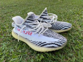 Old yeezy zebra best sale