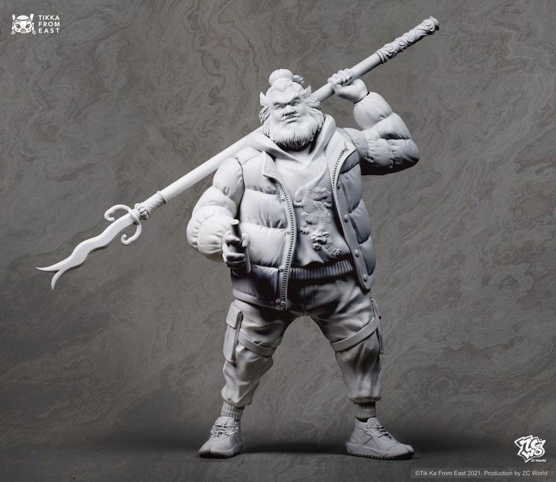 ZCWO x TIKKA Zhang Fei 56cm フィギュア ZC429 フィギュア専門店 -ソダチトイズ / ZCWO x TIKKA Zhang Fei 56cm