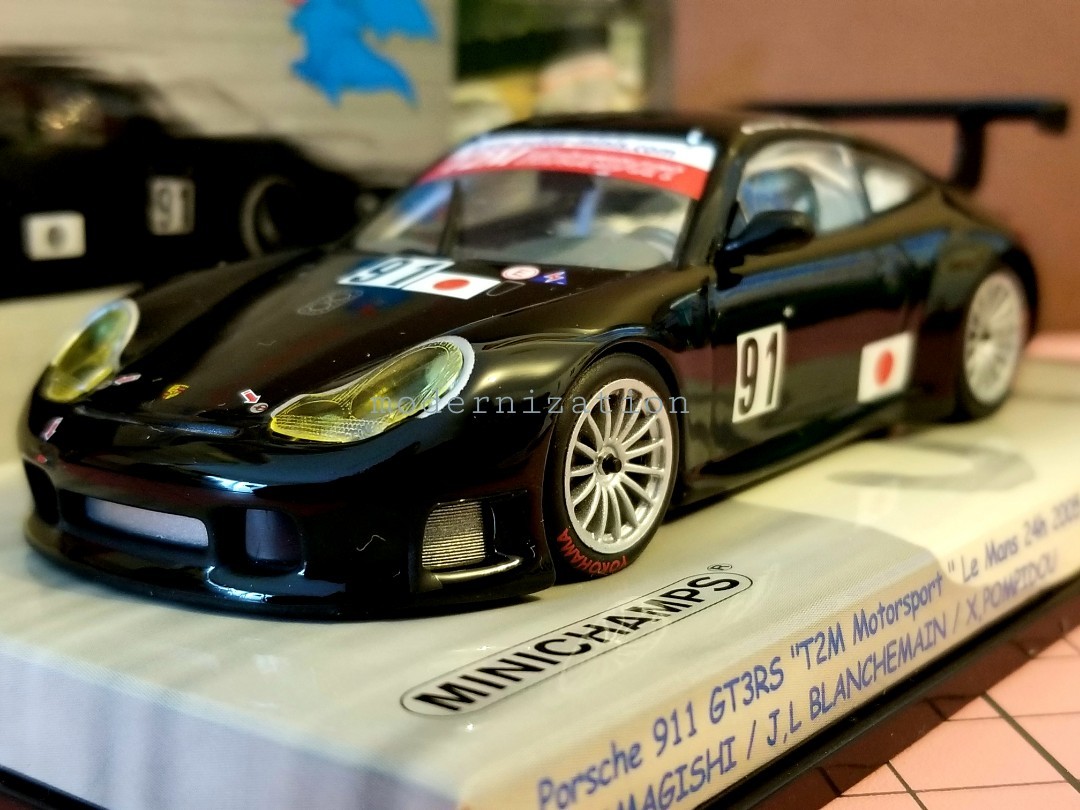 1 43 Porsche 911 Gt3 Rs 05 T2m Motorsport Le Mans 24hr Test Day Black 91 Minichamps 1 43 Limited 1 Of 999 ポルシェgt3 Rs 05 T2m モータースポーツ ルマン24時間 テスト日 91