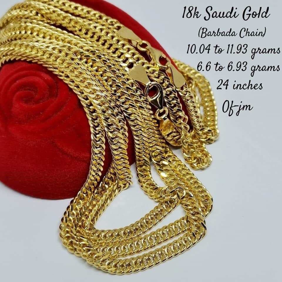 saudi gold necklace for men 18k, Women's Fashion, Jewelry & Organizers,  Necklaces on Carousell