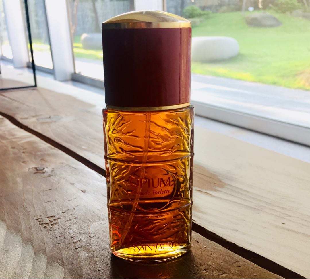 古董香氛絕版YSL 聖羅蘭OPIUM 鴉片老香經典香水100ML 原廠無盒