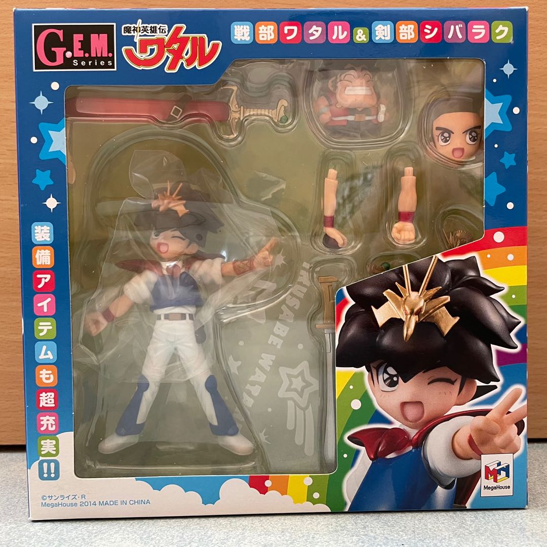 全新) 魔神英雄傳Megahouse GEM 戰部渡飛雲虎王師傅河馬武一郎忍部火