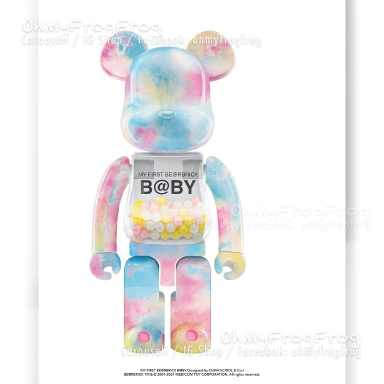 放[現貨] WF Fashion x MY FIRST BE@RBRICK B@BY 1000% (Bearbrick 