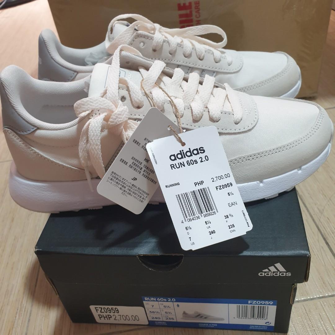 Adidas Run60s 2.0, Women's Fashion, Footwear, Sneakers on Carousell