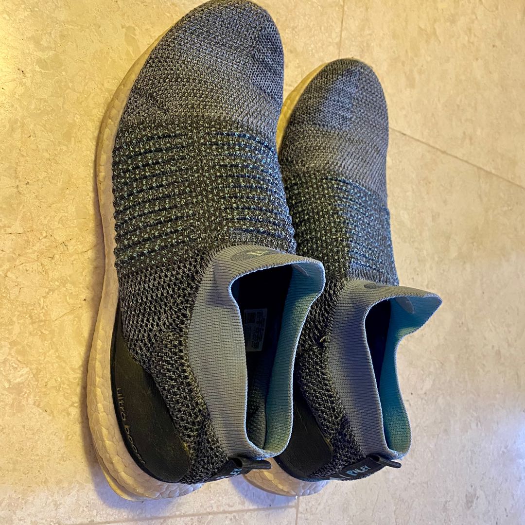 Men's adidas ultraboost laceless x parley running shoes online