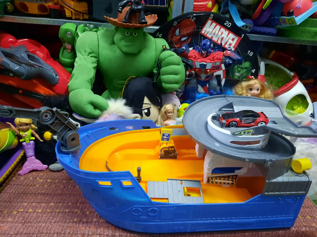 Adventure force shark attack playset Hobbies Toys Toys Games