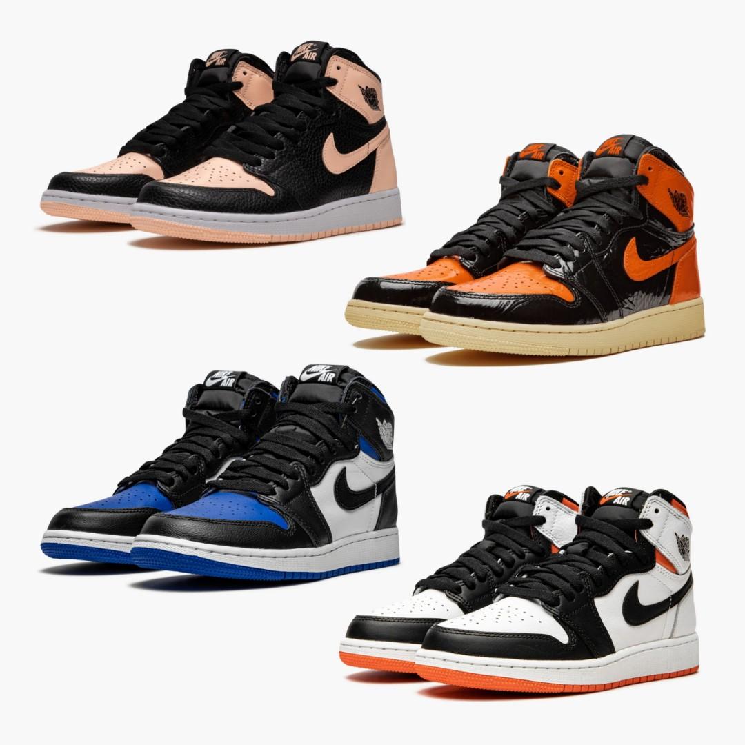 Nike air jordan 1 retro discount high og black crimson tint