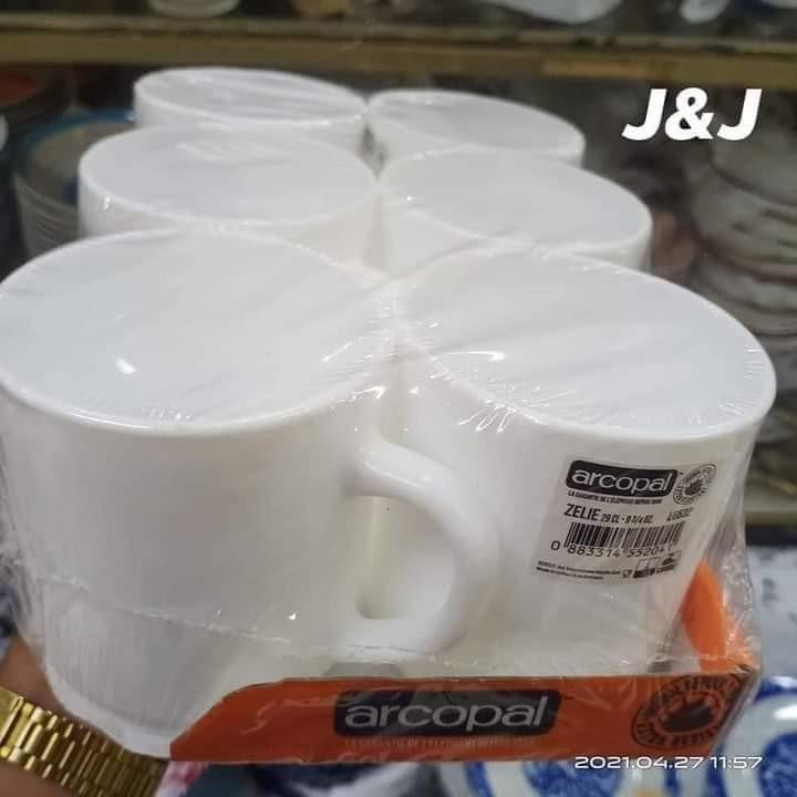 ARCOPAL MUG. MADE IN FRANCE (Category: Coffee & Tea Tableware) located in Manila. Submitted by saguittarian06 (Listing ID 1109509465, Image 2). Description: RESTOCK!!! ARCOPAL MUG. MADE IN FRANCE ✅ 6 pcs 32cl arcopal mug ✅ Microwave safe ✅ Fully tempered glass RES 900.