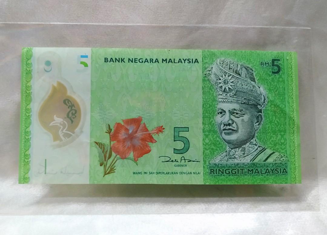 AT9711179) Malaysia 5 Ringgit, Antiques, Currency on Carousell