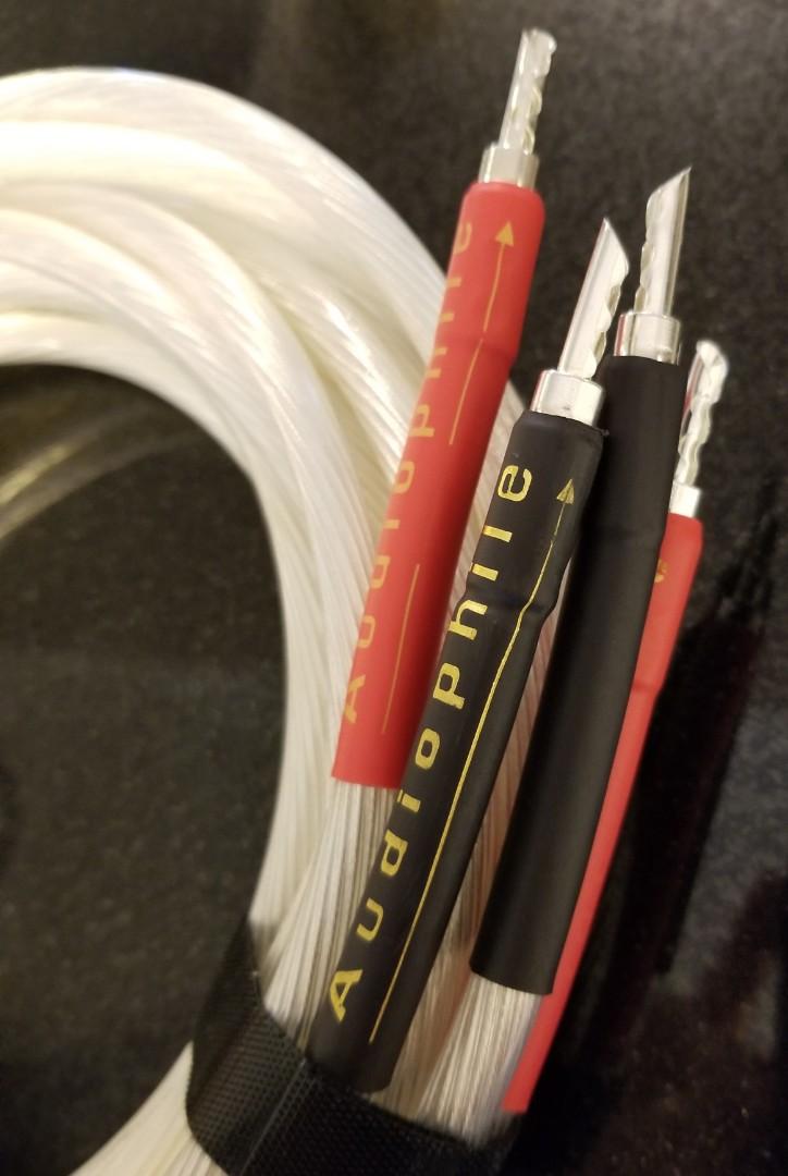 HighQuality / AudiophileGrade Speaker Cables ( 2 Meters x 4 Cables