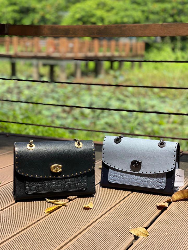 Authentic coach snakeskin Parker 68001 53344