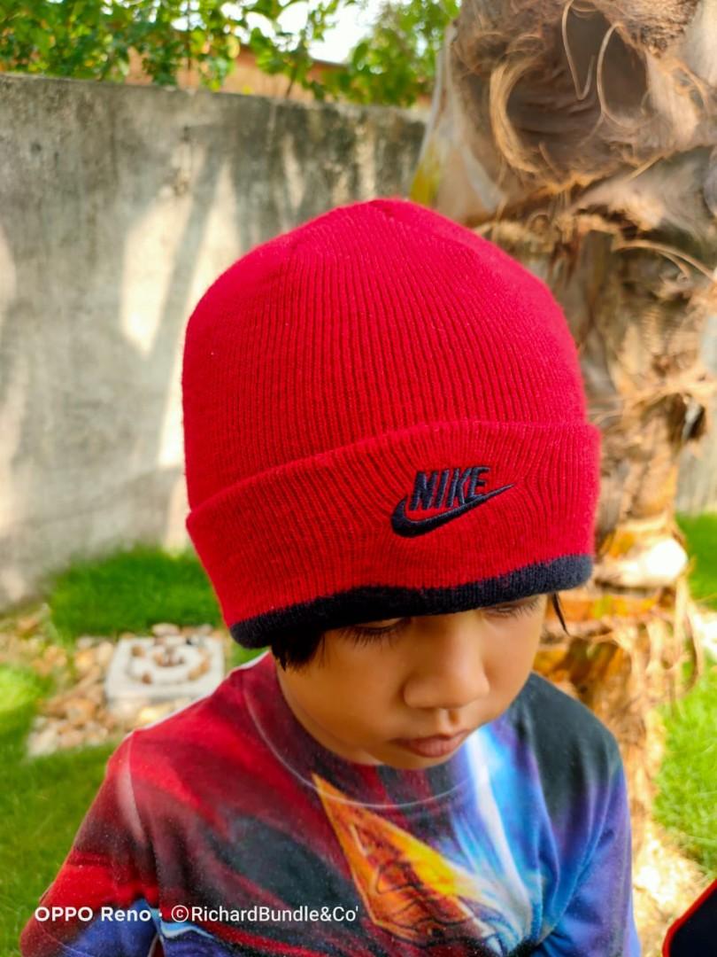 bruscamente Estereotipo Cerveza inglesa AUTHENTIC NIKE BEANIE FOR YOUTH, Babies & Kids, Babies & Kids Fashion on  Carousell