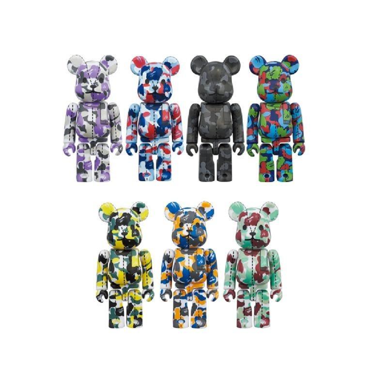 BAPE CAMO #1 A BATHING APE(R) 28TH ANNIVERSARY BE@RBRICK Bearbrick