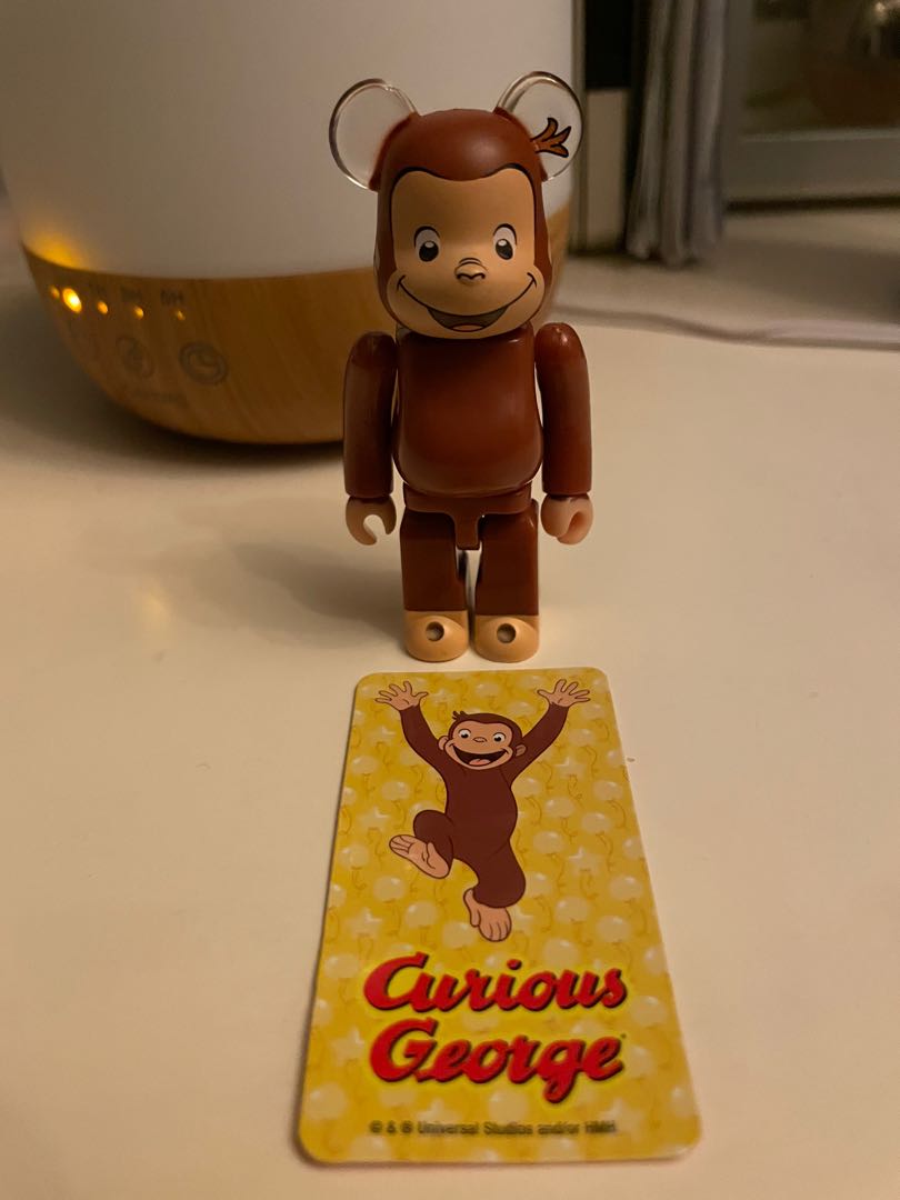 Bearbrick 100 Curious George Series 37