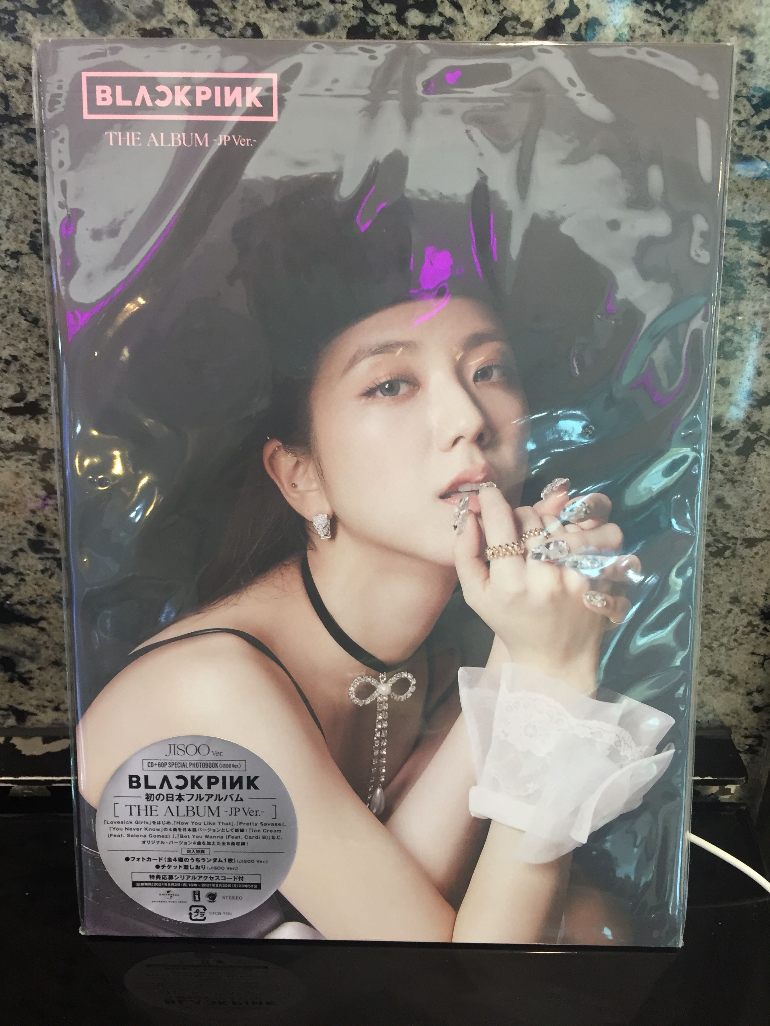 在庫処分大特価!!】 THE blackpink ALBUM ver. jp トレカ jisoo ジス 