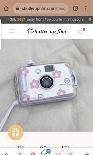 Bloom Shutter Up Film waterproof reusable 35mm camera Shutterupfilm