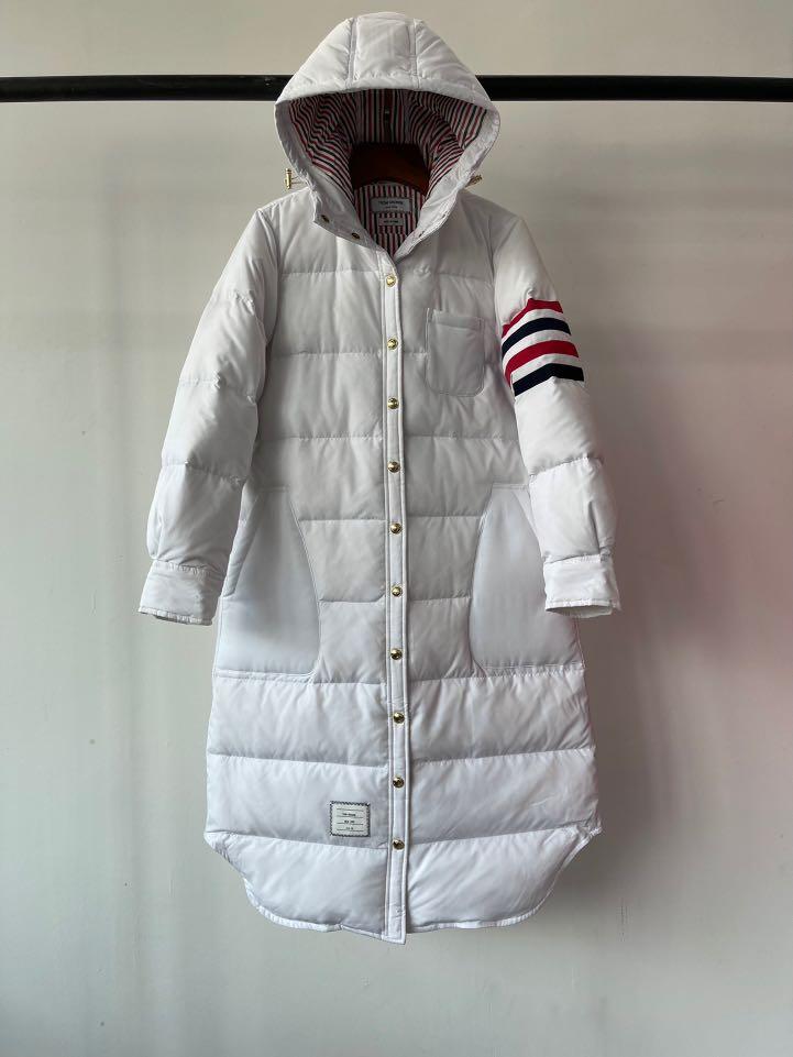 BN Authentic Thom Browne Long Down Jacket Women s Fashion Coats Jackets and Outerwear on Carousell