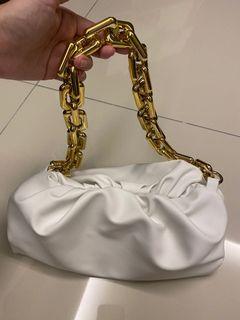 Brand new elegant white shoulder bag