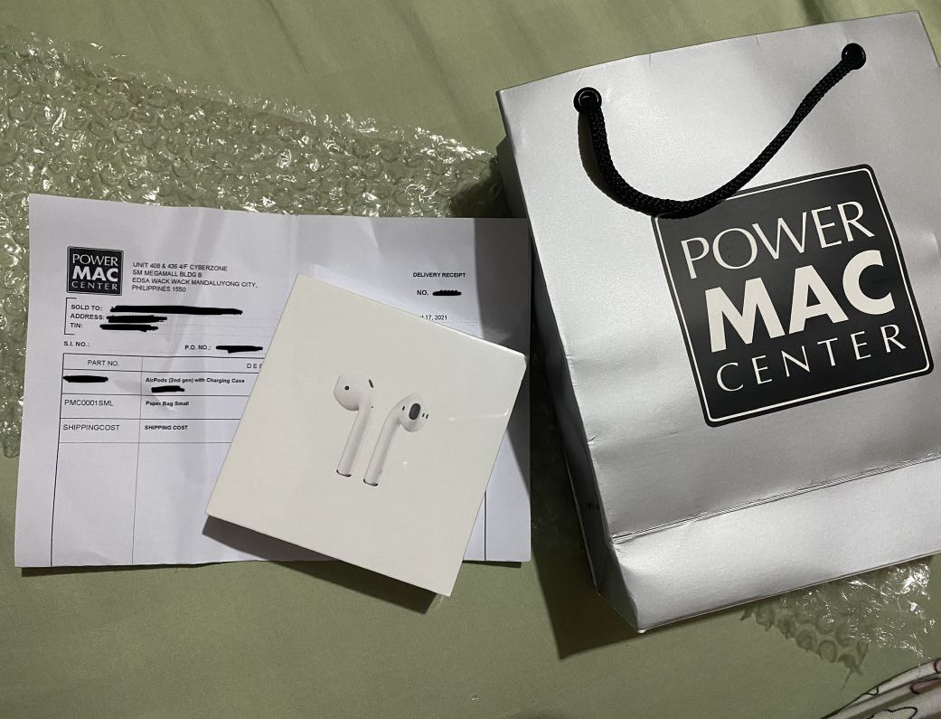 Sealed Powermac Apple Airpods Gen 2 