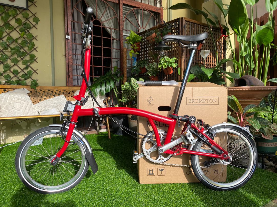 Brompton red 2025 house