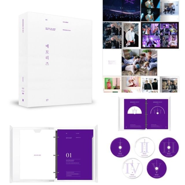 BTS DVD  MEMORIES OF 2017