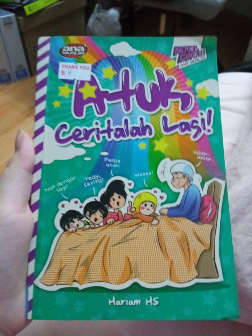 Buku Cerita Ana Muslim Atuk Ceritalah Lagi By Mariam Ms Books Stationery Comics Manga On Carousell