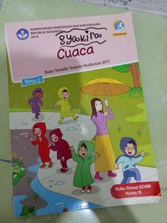 Buku tema SD kelas 3 Tema 5 Cuaca