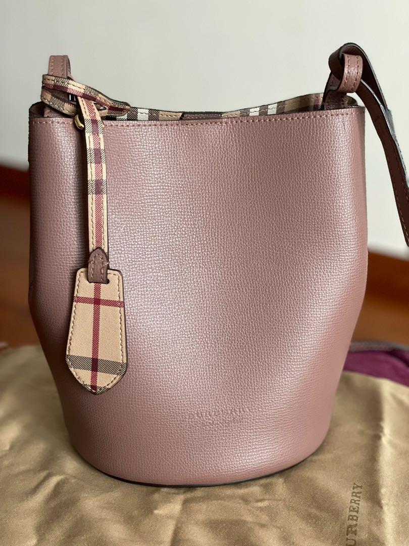 Burberry lorne bucket bag reversible, Women's Fashion, Bags & Wallets,  Shoulder Bags on Carousell