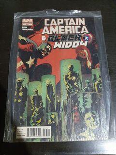 Captain America & Black Widow comic