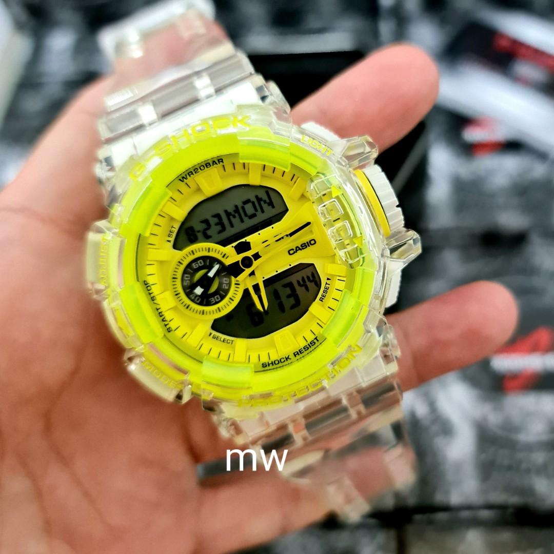 G shock clearance ga 400 yellow