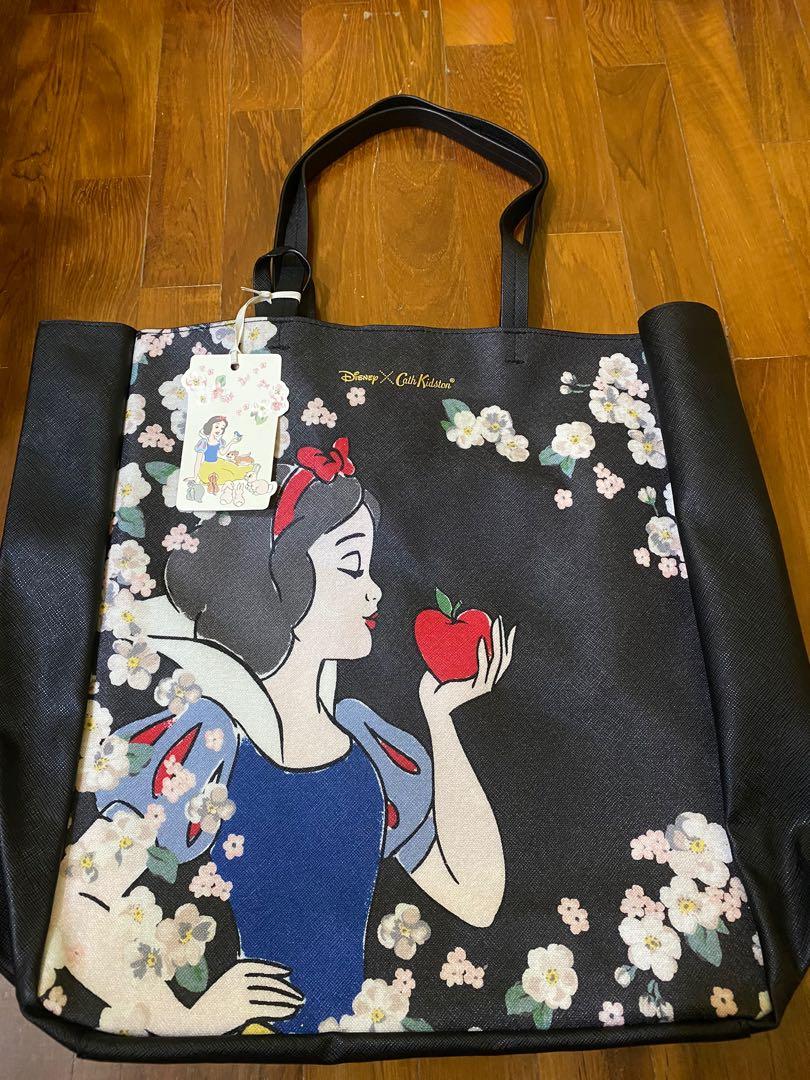 Cath kidston snow new arrivals white tote bag