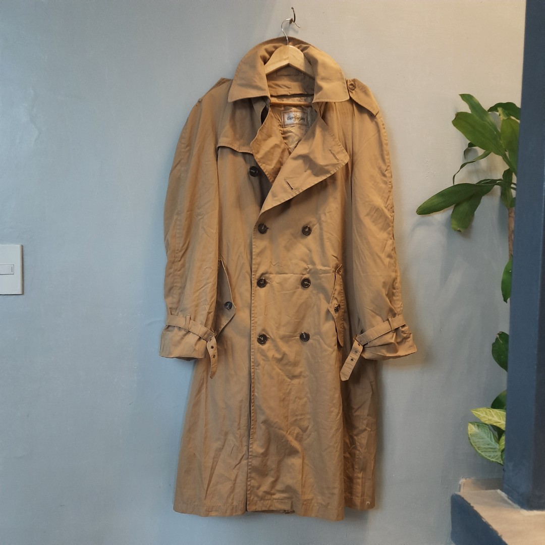 Classic/Vintage Gleneagles Men's Trench coat w/ Removable Liner ...