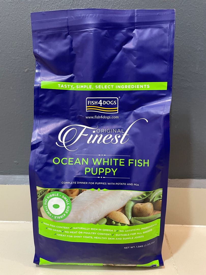 Original finest ocean white fish puppy clearance