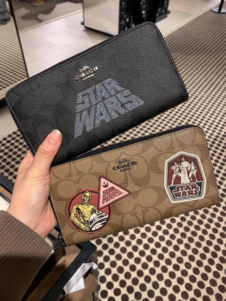 Coach star wars wristlet clearance