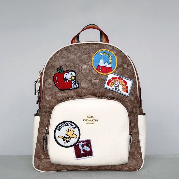 Coach X Snoopy Backpack, Women's Fashion, Bags & Wallets, Backpacks on