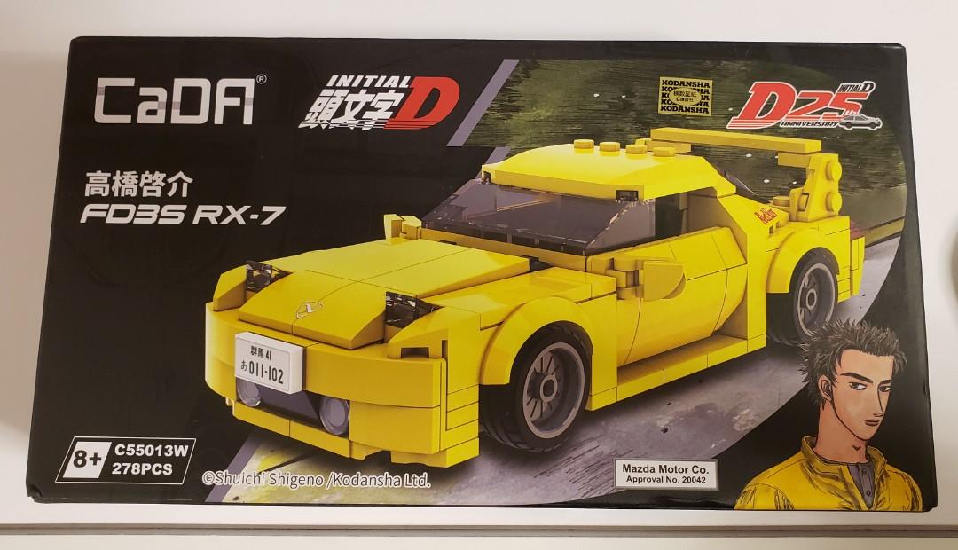 頭文字d 積木模型車 興趣及遊戲 玩具 遊戲類on Carousell