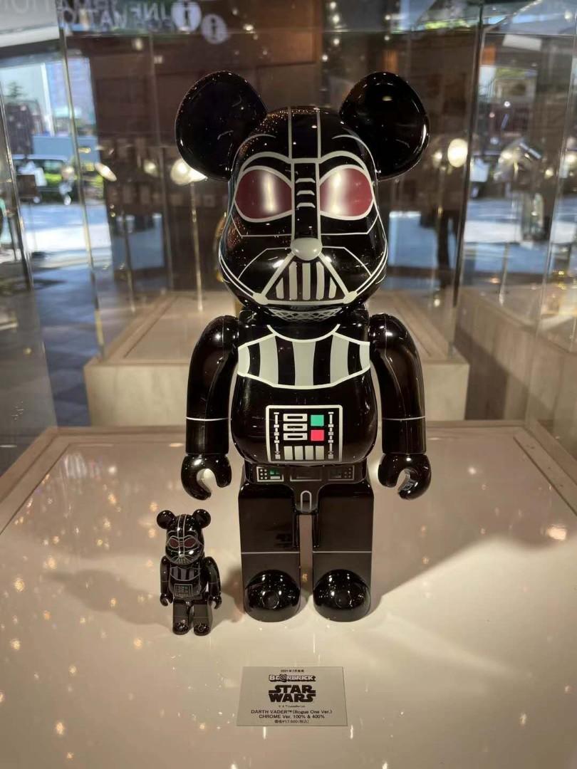 DARTH VADER BEARBRICK 400+100%, 興趣及遊戲, 玩具 & 遊戲類 - Carousell
