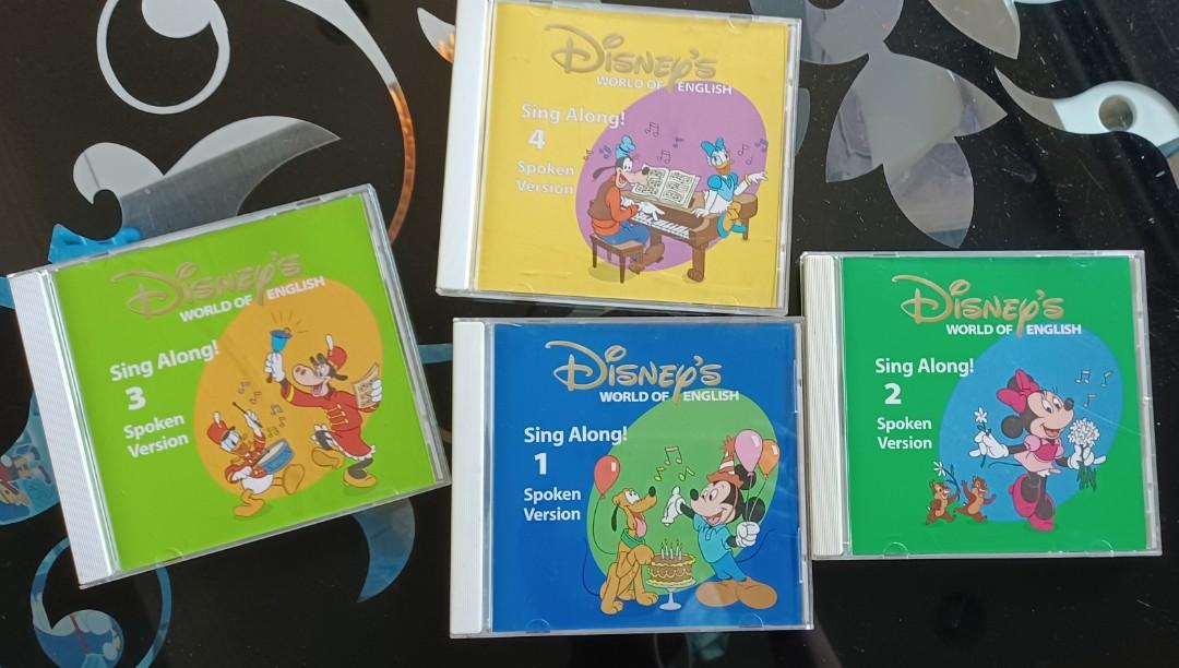 正版Disney's world English CD光碟 照片瀏覽 2