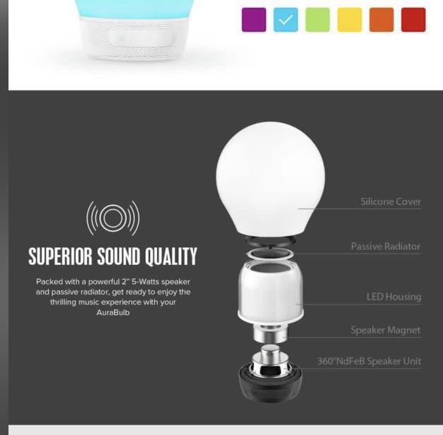 Divoom store aura bulb