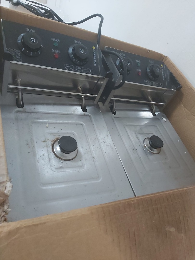 Double Deep Fryer, TV & Home Appliances, Kitchen Appliances, Fryers on