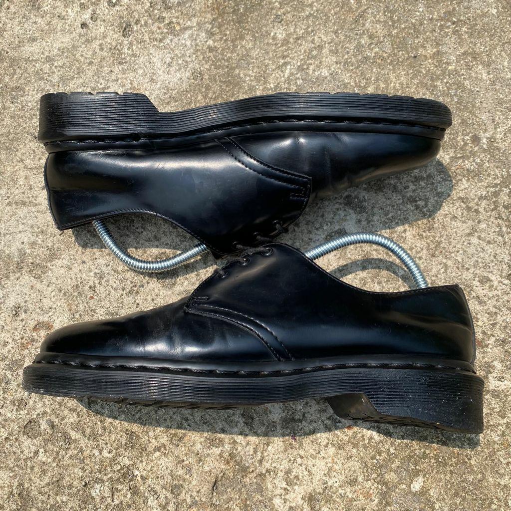 Dr martens 1641 mono black, Fesyen Pria, Sepatu , Sepatu Formal di Carousell