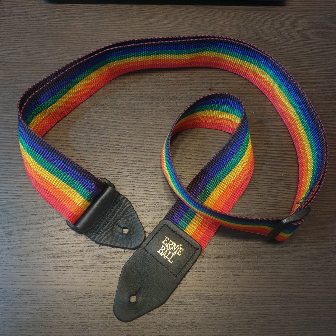 Lgbt store guitar strap