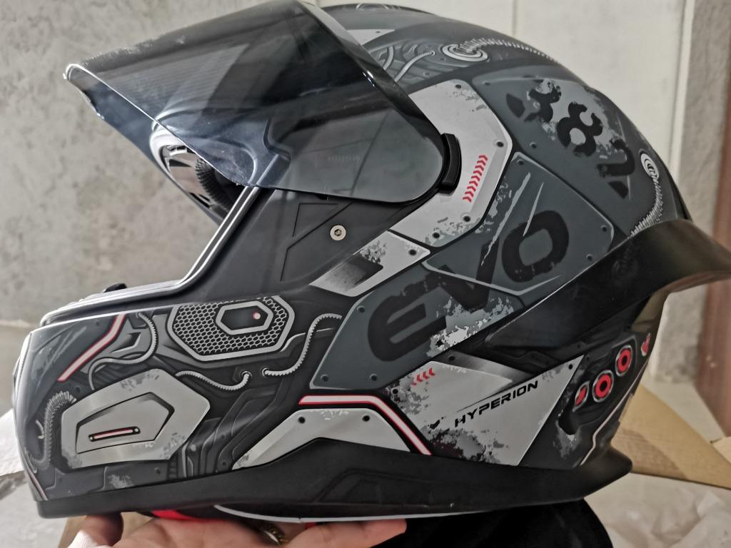 EVO XR 03 Hyperion Full Faced Helmet Motorbikes Motorbike Parts