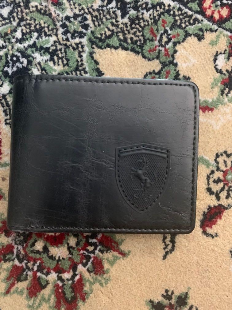 Puma ferrari wallet 2025 brown