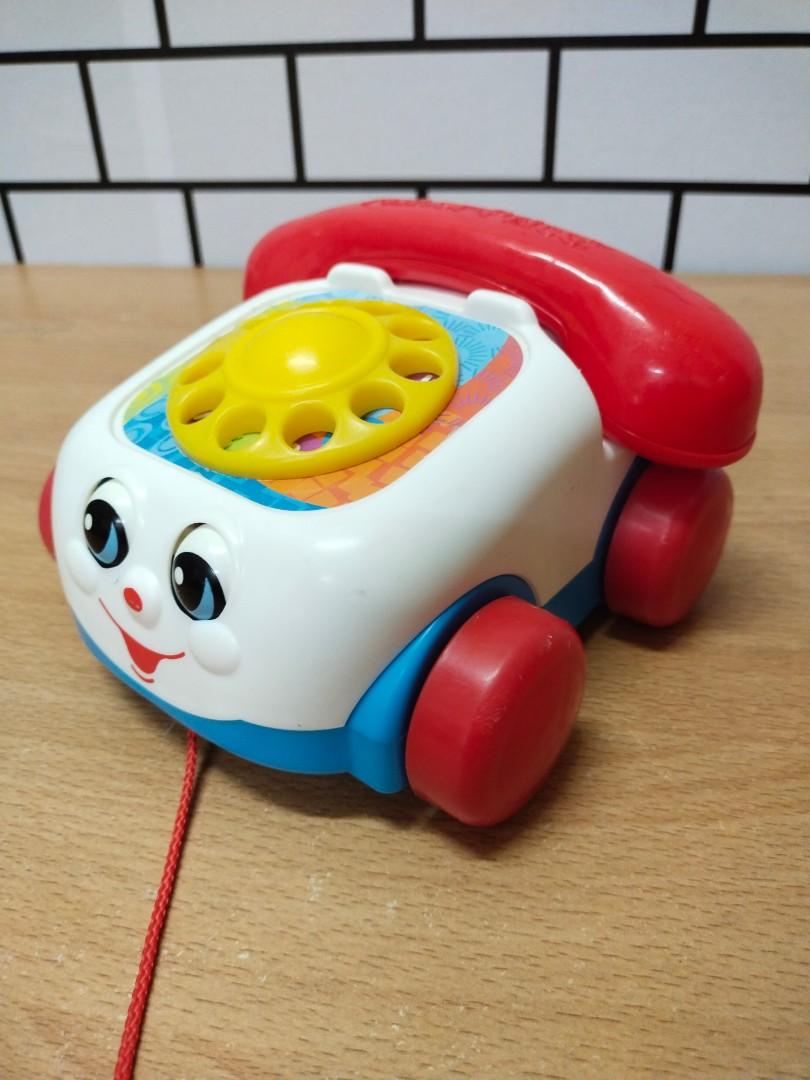 Pull along telephone clearance
