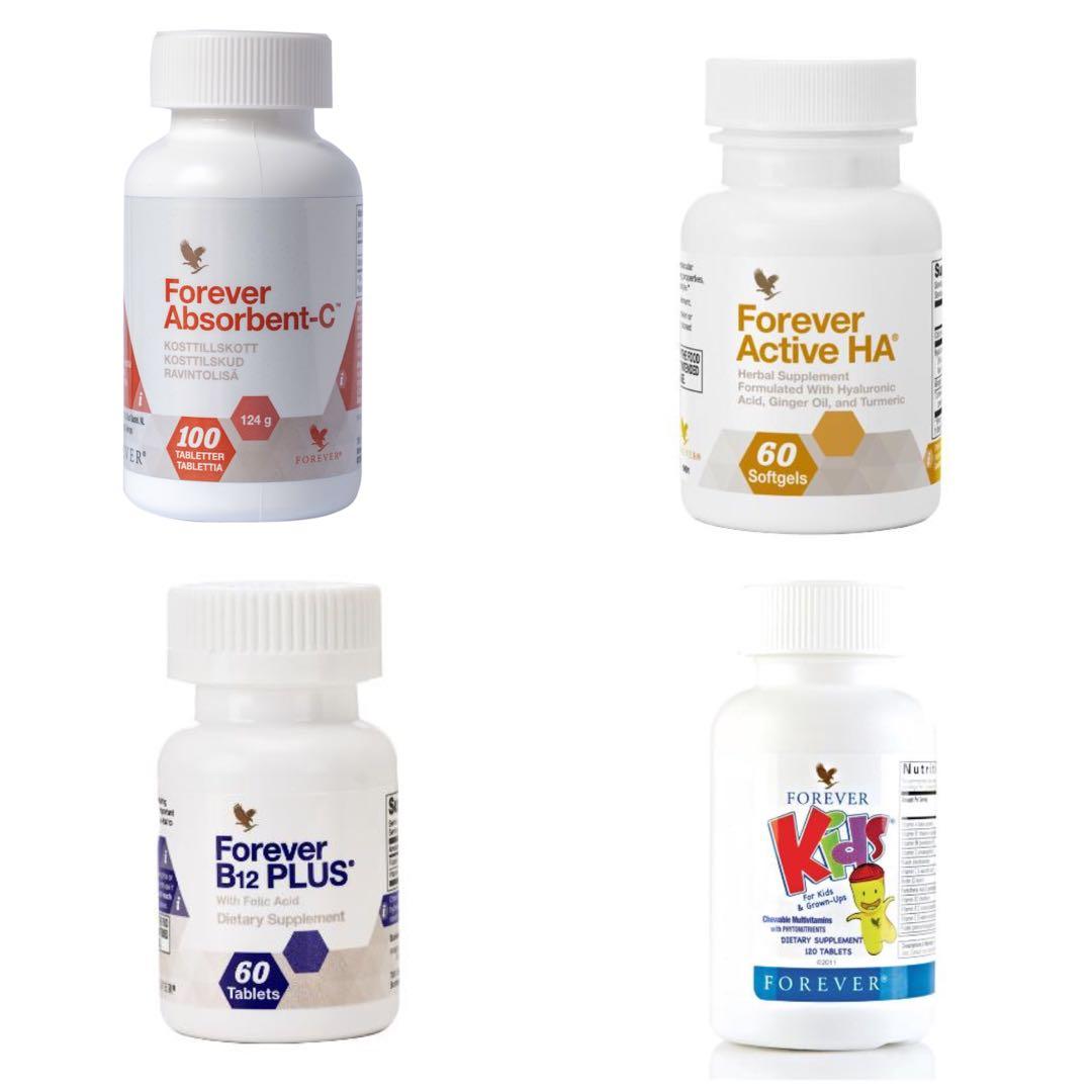 Forever Living Absorbent C Vitamin Active Ha B12 Plus Forever Kids Health Nutrition Health Supplements Vitamins Supplements On Carousell