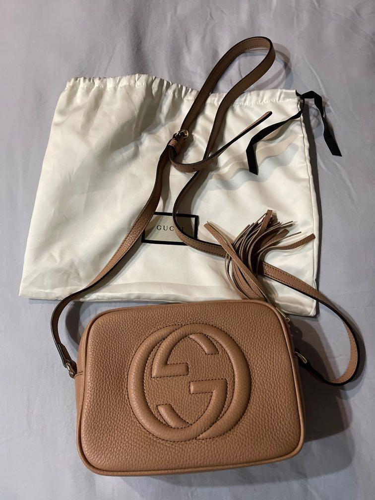 Gucci disco clearance tan