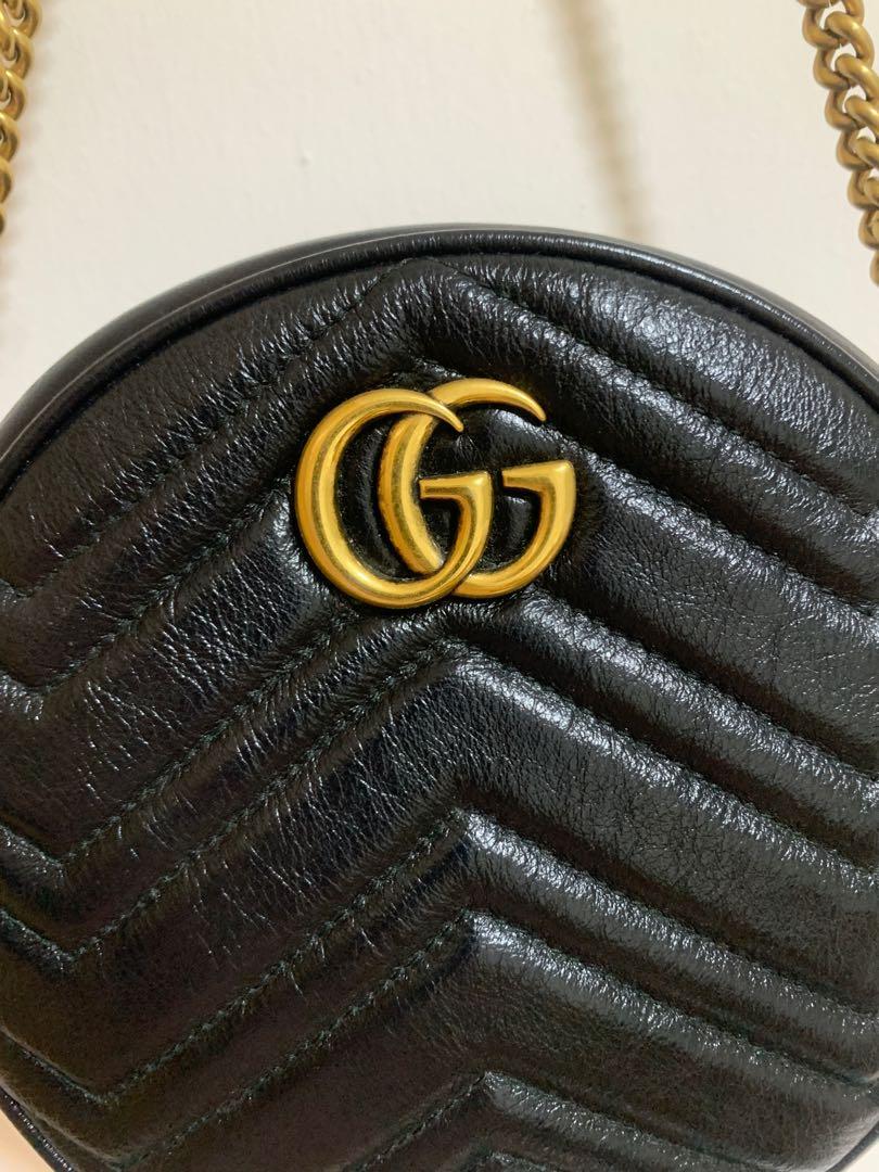 Gucci GG Marmont Mini Circle Bag